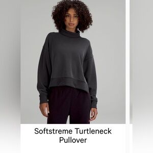 lululemon athletica Gray Cowl Neck Sweater Relaxed Fit